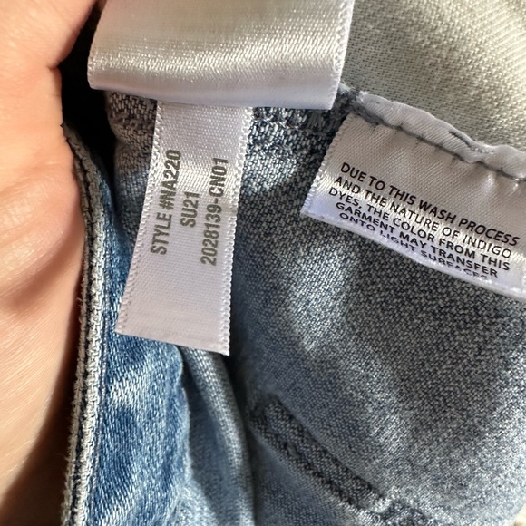 Madewell Denim Pleated Mini Skirt in Upton Wash Size 33 EUC - Picture 11 of 11